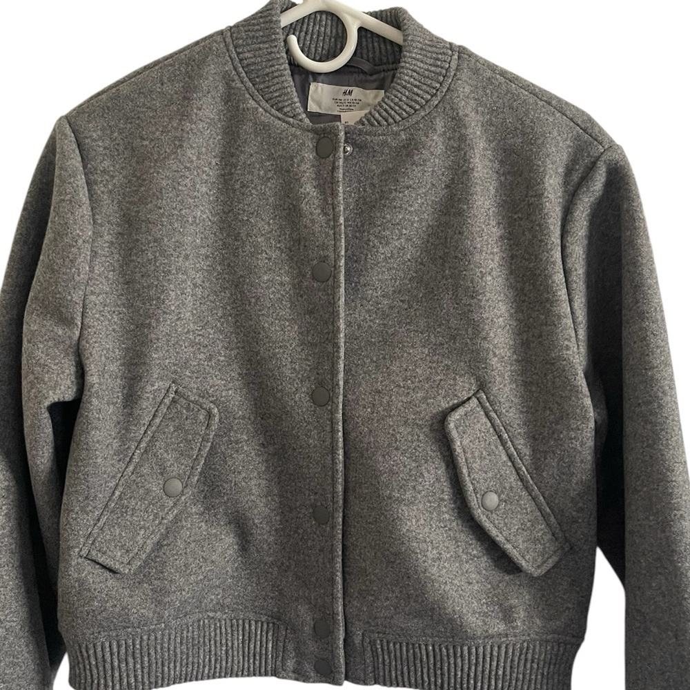 H&M NWT Boys Jacket Gray Size 12